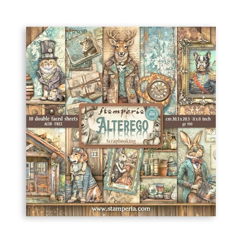 Blocco carte scrap - blocco,