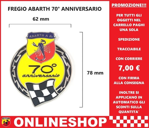 Abarth anniversario - 70°,