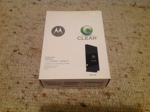 Motorola wimax clear modem - wimax,