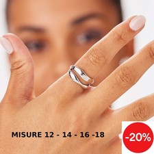 Anello Donna Acciaio a Fascia