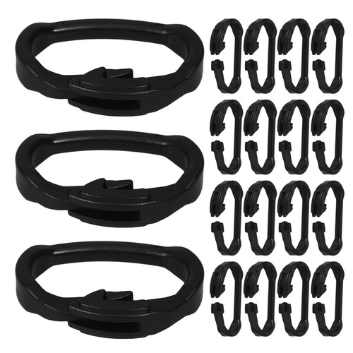 100 pcs fibbia alpinismo - da,