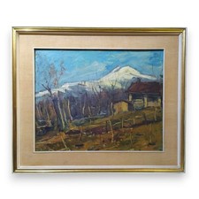 QUADRO PAESAGGIO - GIOVANNI BALANSINO (ATTR.) OLIO SU TAVOLA