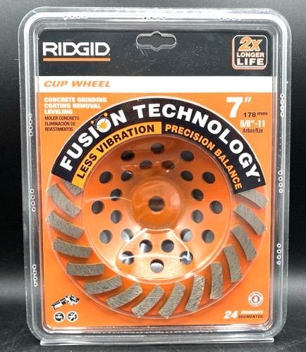 Ridgid turbo cup grinding - cup,