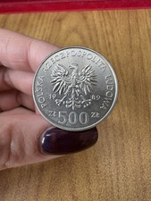MONETA POLONIA 500 ZLOTYCH