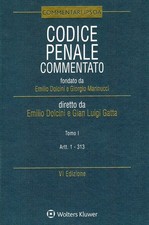 Libro - Emilio Dolcini / Gatta Gian Luigi - Codice Penale Commentato  - Ipsoa