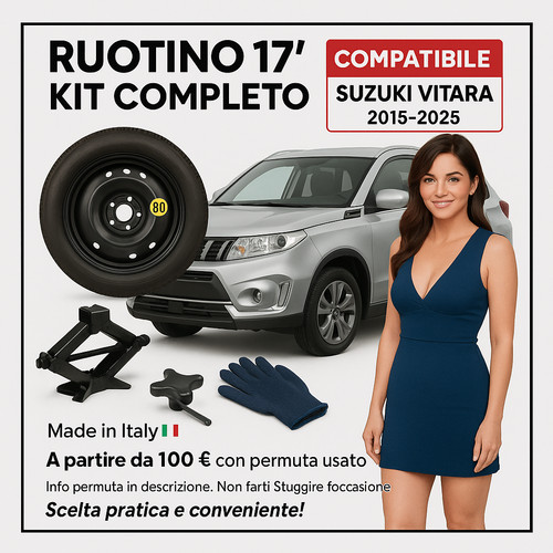 Kit ruotino scorta - ruotino, di