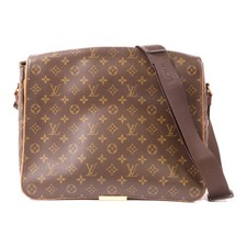 Borsa a tracolla Louis Vuitton LV GHW Abbesses M45257 Monogram Marrone