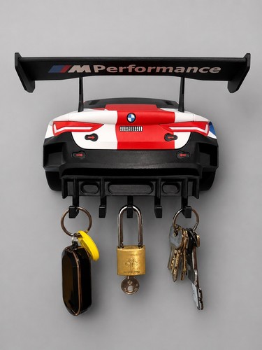 Portachiavi parete bmw m4 - portachiavi,