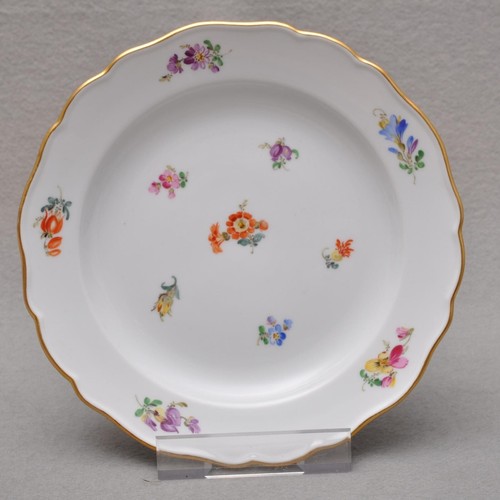 Meissen fiori sparsi bordo - fiori,