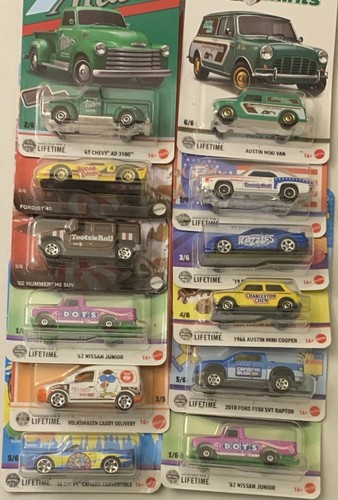 Lotto matchbox progettati - matchbox,