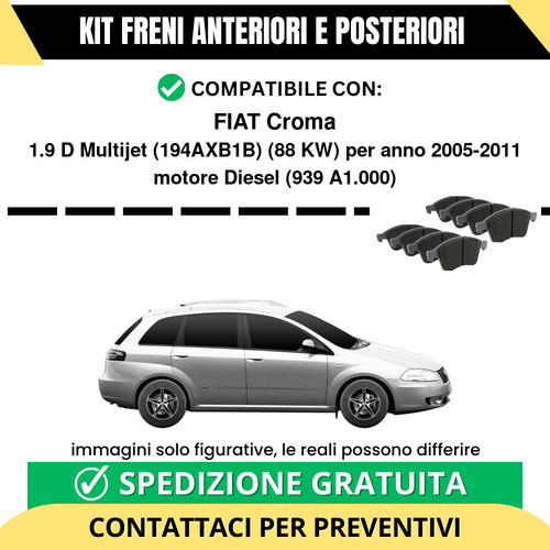 Pastiglie freno ant - freno,