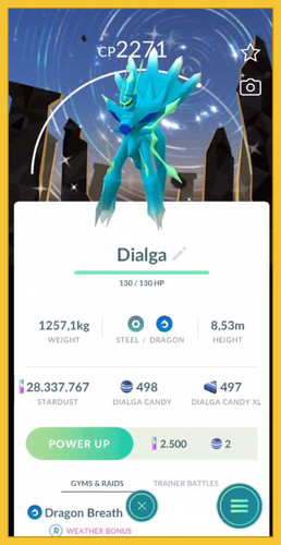 Dialga lucido sfondo - dialga, lucido✨