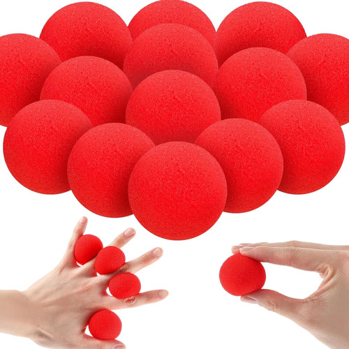 Palline spugna rosse - palline,