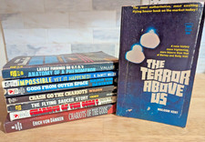 Vintage Lot of 8 Paperback UFO