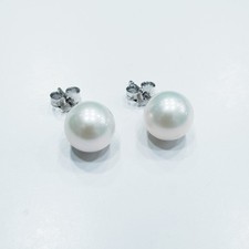 ORECCHINI PERLE AKOYA da 4 a 12 mm AAA - ORO BIANCO 18 KT