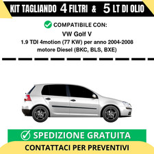 Tagliando per golf 1 9 - per, vw