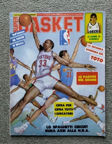 Super basket 1988 poster - super, n.40