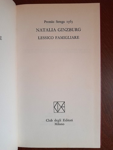 Natalia ginzburg lessico - natalia,
