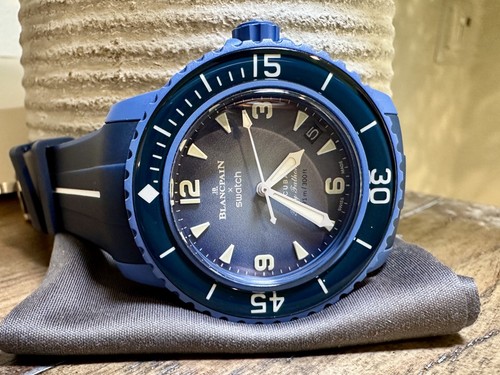Blancpain swatch bioceramic - blancpain,