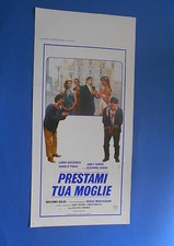 LOCANDINA PRESTAMI TUA MOGLIE LANDO BUZZANCA DANIELA POGGI JANER AGREN A3