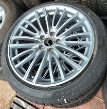 4 RUOTE X ALFA ROMEO GIULIA - CERCHI 18" ORIGINALI + SENSORI TPMS + GOMME M+S