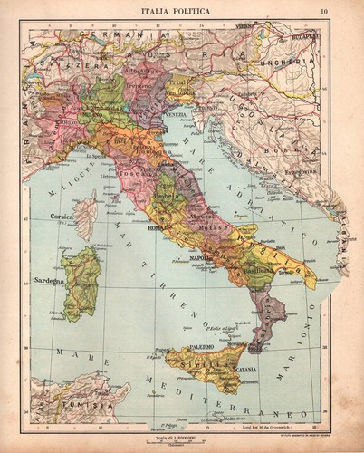 Italia politica carta - italia,
