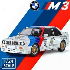 Modellino auto in lega 1:24 BMW E30 M3 IM MPower Motorsport pressofuso veicolo giocattolo suono