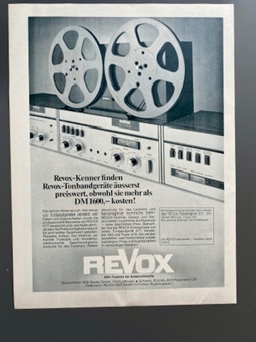 Revox registratore tape - revox,