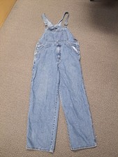 Salopette jeans vintage anni 90 Levis linguetta argento