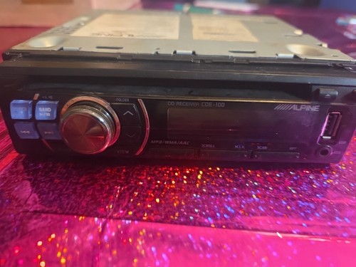 Alpine cde 100 - cd, and