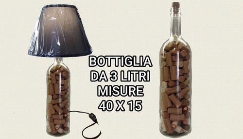 Lampada tavolo bottiglia da - tavolo,