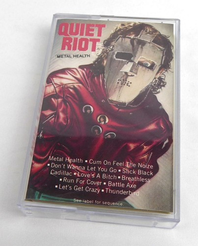 Musikkassette quiet riot - quiet,