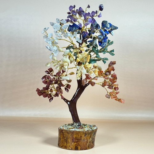 Seven chakra crystal tree - chakra,