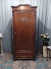 Armadio Dispensa Lastronato In Noce Epoca 900