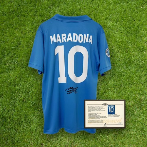 Diego maradona signed napoli - diego,