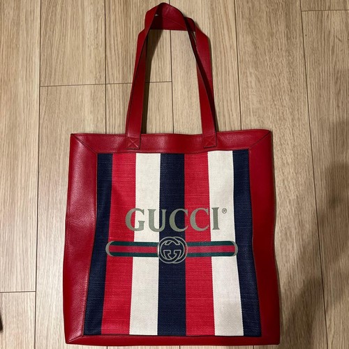 Gucci borsa tote rossa - borsa, blu