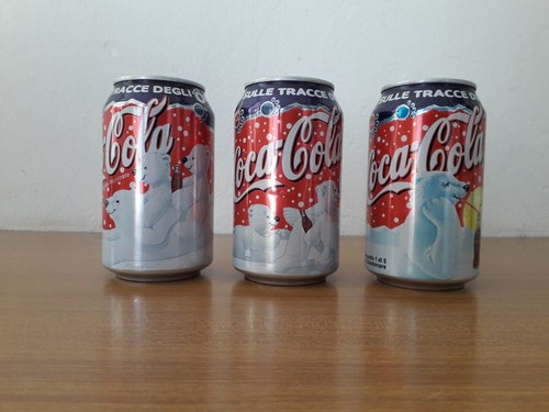 Lattine coca cola vuote - 9,