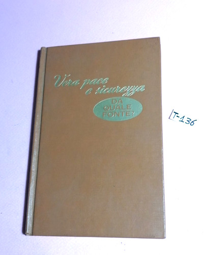 Libro religione vera - religione, e