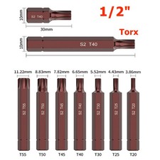 T20 T25 T30 T40 T45 T50 T55