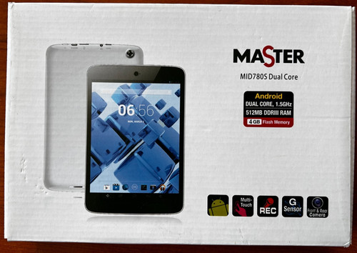 Tablet master modello mid780s - tablet,