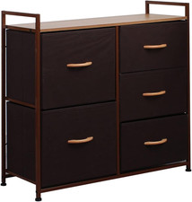 Cassettiera in Tessuto Con 5