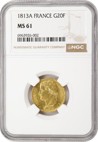 Francia oro franchi 1813 a - franchi,