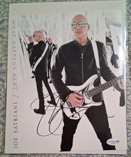 FOTO FIRMATA JOE SATRIANI 8x10