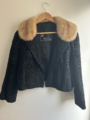 Giacca karakul vintage con - giacca,