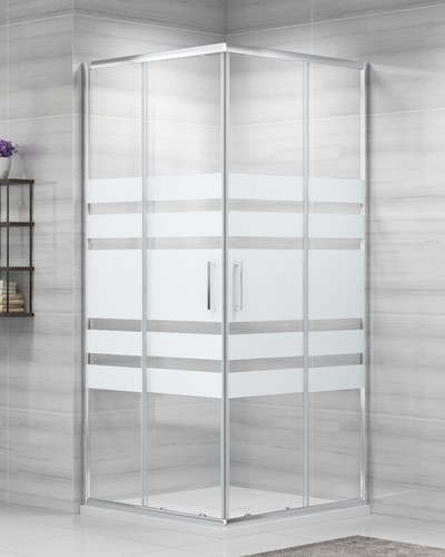 Box doccia angolare vetro - box,