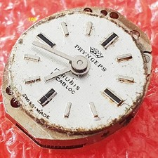 Movimento manuale meccanico vecchio Pryngeps cal. AS 1977 MB dial 13 mm vintage