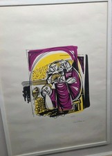 Litografia VITTORIO MARIA DI CARLO