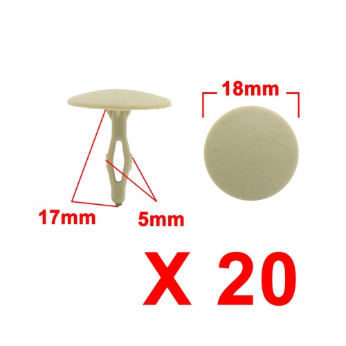 Pezzi beige universali - 20, auto