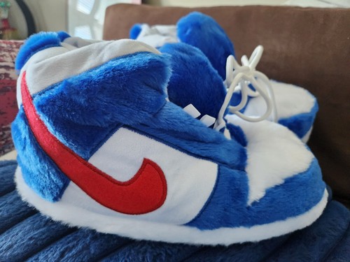 Pantofole peluche come jordan - pantofole,