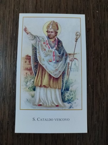 San cataldo holy card paco - holy, card,